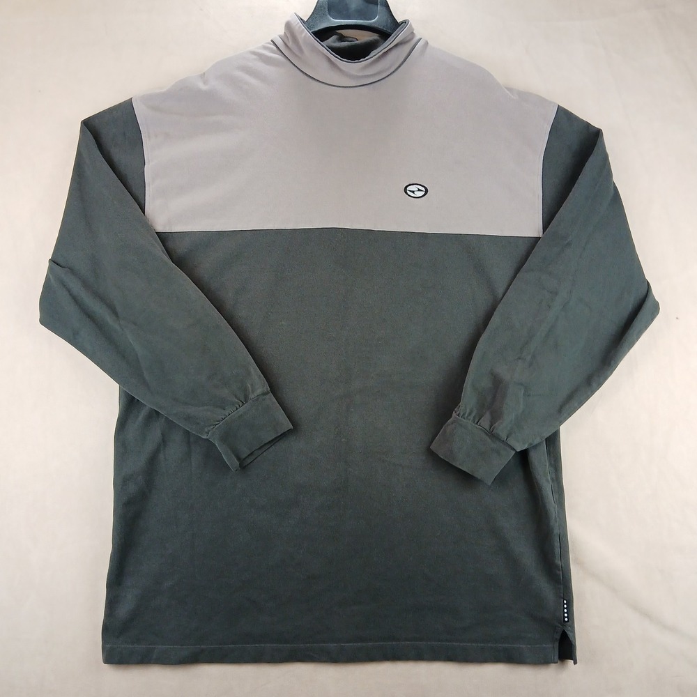 Vintage Tiger Woods Nike XL Mens Sweatshirt Mockneck Slam Logo 24x32 90s Yeezy